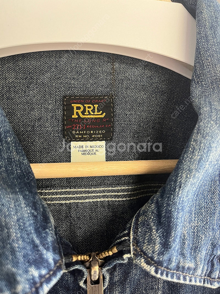 RRL 더블알엘 레이튼 데님 자켓 (M)--6
