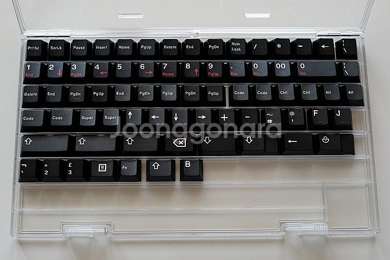 jtk red cyrillic 키캡 (JTK 레드 키릴...--1