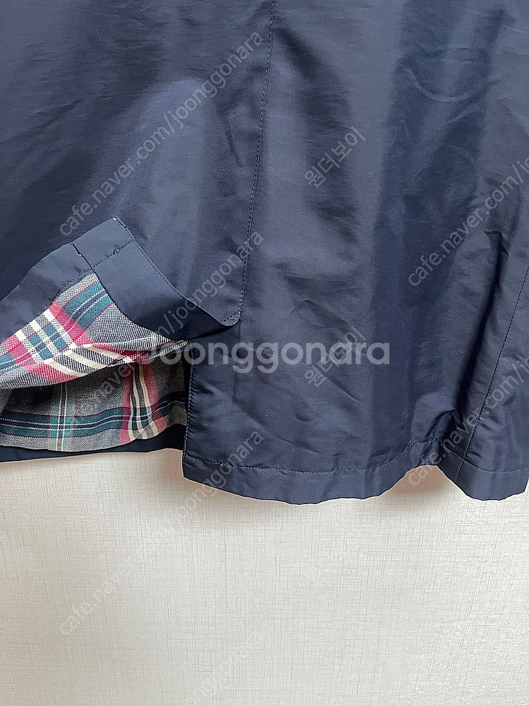 브룩스브라더스 남자 클래식 집업 자켓 코트 네이비 M ...--9