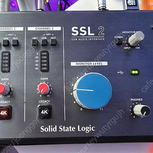 SSL 2 오디오 인터페이스 오인페 풀박스