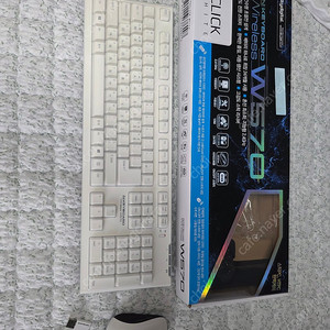 스카이디지탈 w570 무선키보드마우스 세트