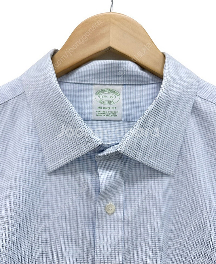 브룩스브라더스 긴팔셔츠 소라색 (XL~2XL)--2