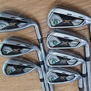 캘러웨이 X Hot 아이언세트 4,5,6,9,PAS 7i