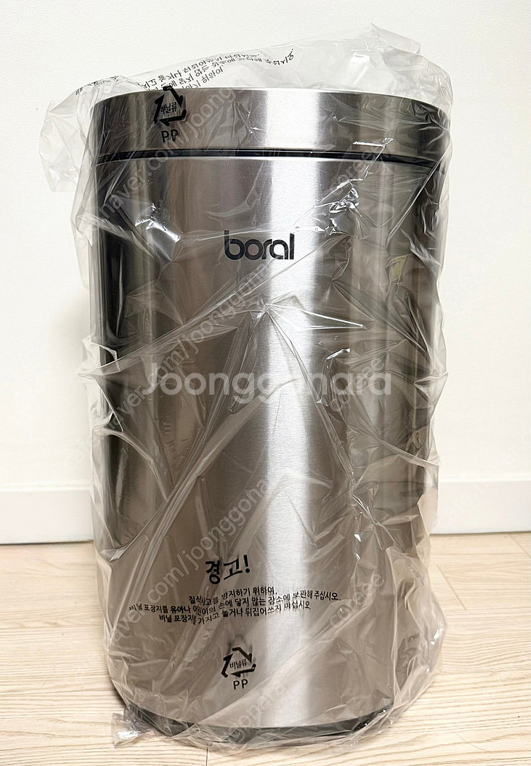 보랄 스마트센서 휴지통(자동오픈, 냄새차단) 30L 미...--3