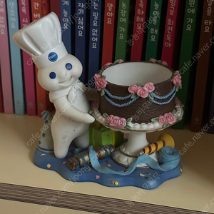 빈티지 도우보이 생일케이크 캔들홀더