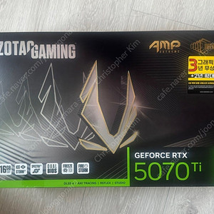 zotac 5070ti amp infinity 미개봉