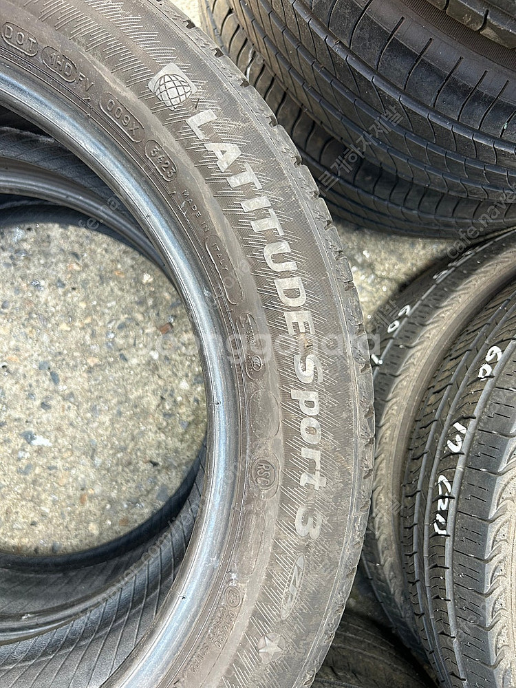 미쉐린 래터튜드 스포츠3 ZP 2455019 RSC 중고타이어--1