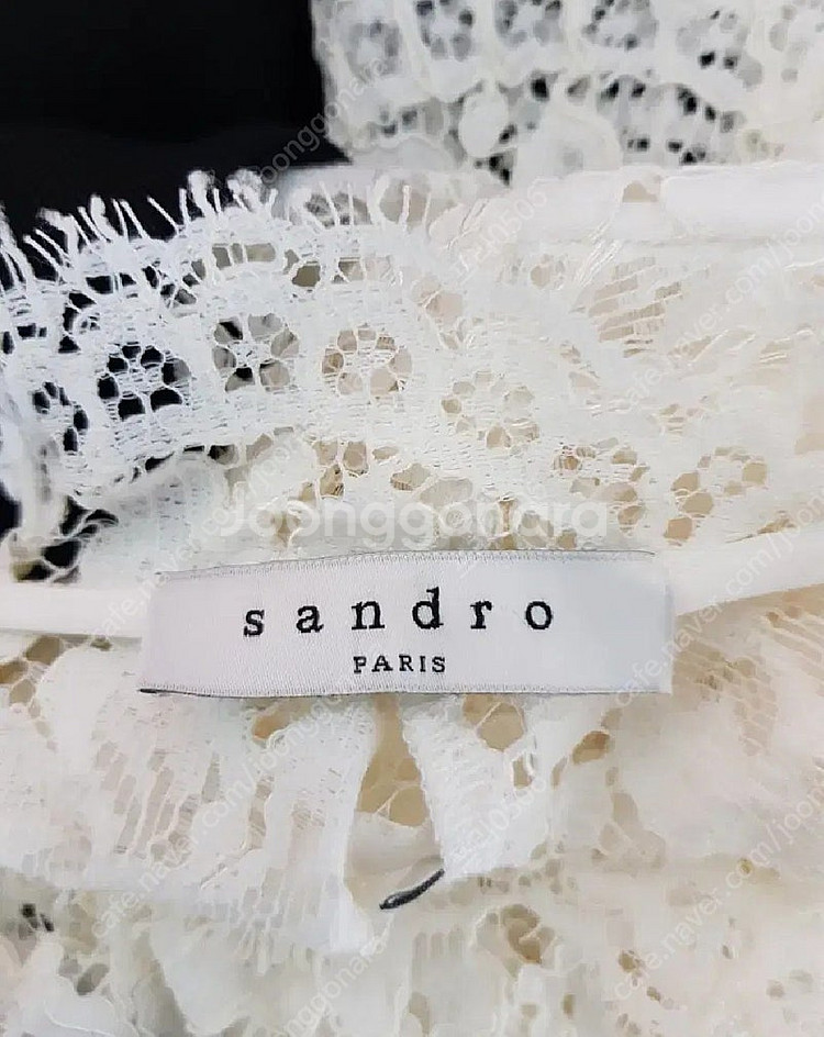 산드로 Sandro 레이스 미니 원피스 S사이즈--8