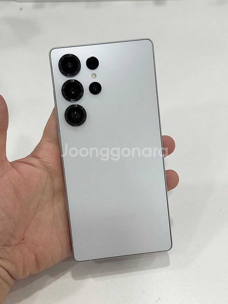 갤럭시S25울트라 티타늄화이트실버 S급 512GB 판매...--0