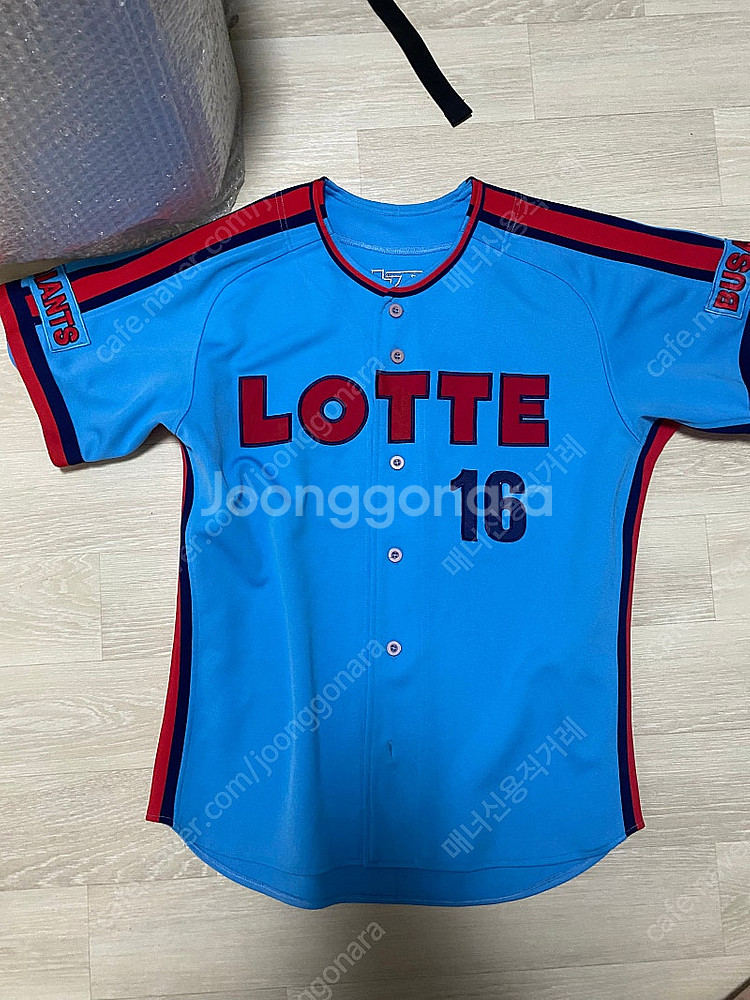 롯데 자이언츠 제작형 챔피언 올드 유니폼 110, 10...--6