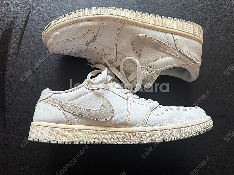 중고 나이키 조던 로우 뉴트럴 그레이 260--5