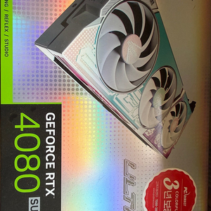 컬러풀 지포스 RTX 4080 SUPER Ultra White OC D6X 16GB