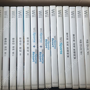 닌텐도위 wii 정품 게임타이틀(cd) 여러장 판매합니다.