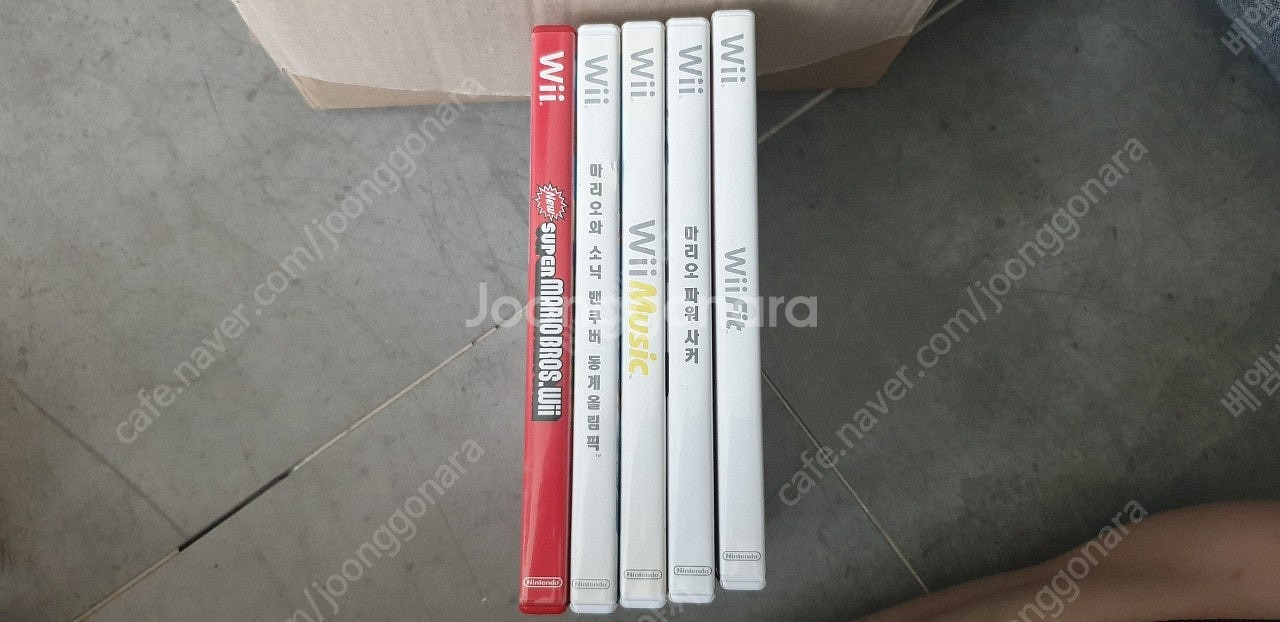 닌텐도위 wii 정품 게임타이틀(cd) 여러장 판매합니...--1