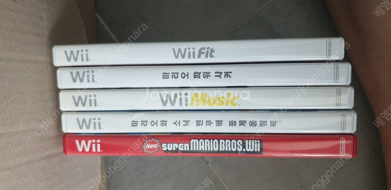 닌텐도위 wii 정품 게임타이틀(cd) 여러장 판매합니...--2