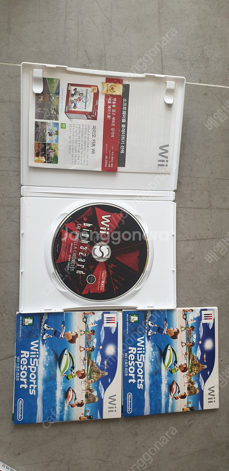 닌텐도위 wii 정품 게임타이틀(cd) 여러장 판매합니...--5
