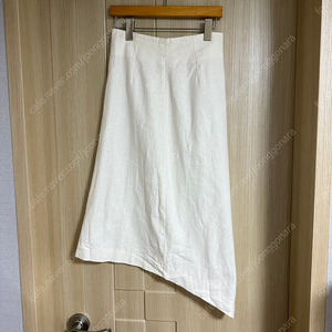 쿨거시택포 새상품 린넨 코튼 스커트 s