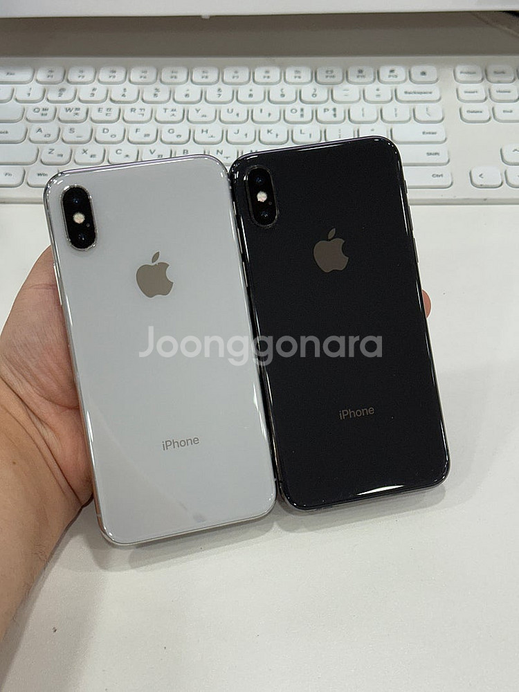 아이폰X 실버, 스페이스그레이 256기가 재고 여러대 판매합니다^^--0