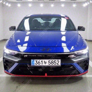 아반떼 중고 아반떼 중고차 2024년식 4,452KM 2.0 터보 수원중고차