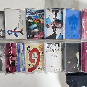 [Cassette카세트] 12장 이승환, 이승철 Tape테이프 음반, Walkman워크맨