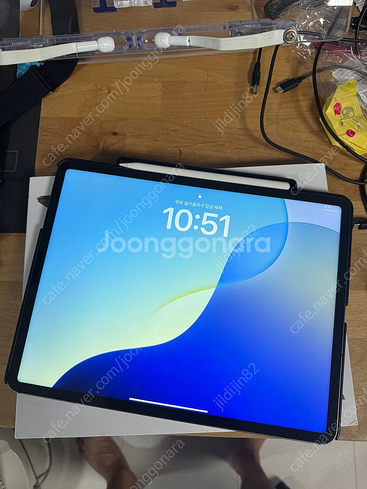 아이패드프로 5세대 12.9셀룰러(256g)+애플펜슬+...--7