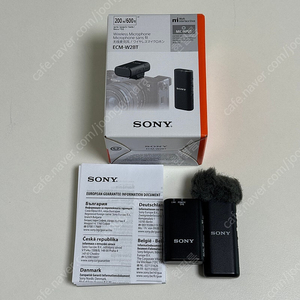 Sony ECM-W2BT 소니 무선 마이크