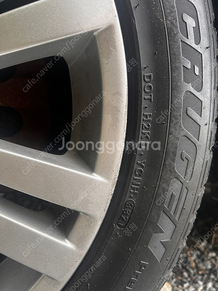 레인지로버 보그 20인치 순정 휠타이어 l322--0