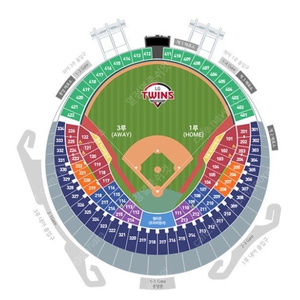 8/19 19일 엘지 롯데 3루 네이비 2연석, 4연석 양도합니다