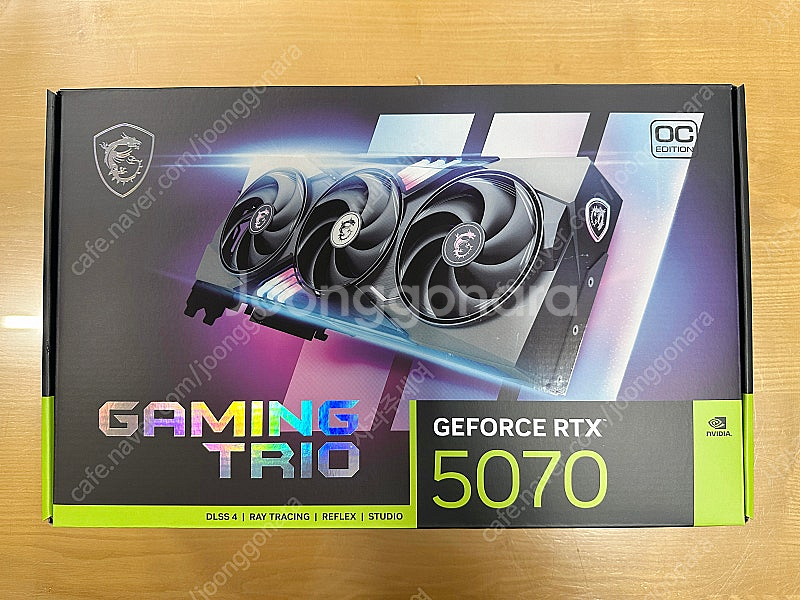 MSI 지포스 RTX 5070 게이밍 트리오 (새제품)--0