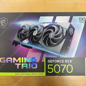 MSI 지포스 RTX 5070 게이밍 트리오 (새제품)