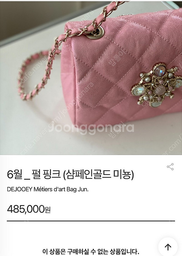 드주이가방 펄핑크 미뇽--5