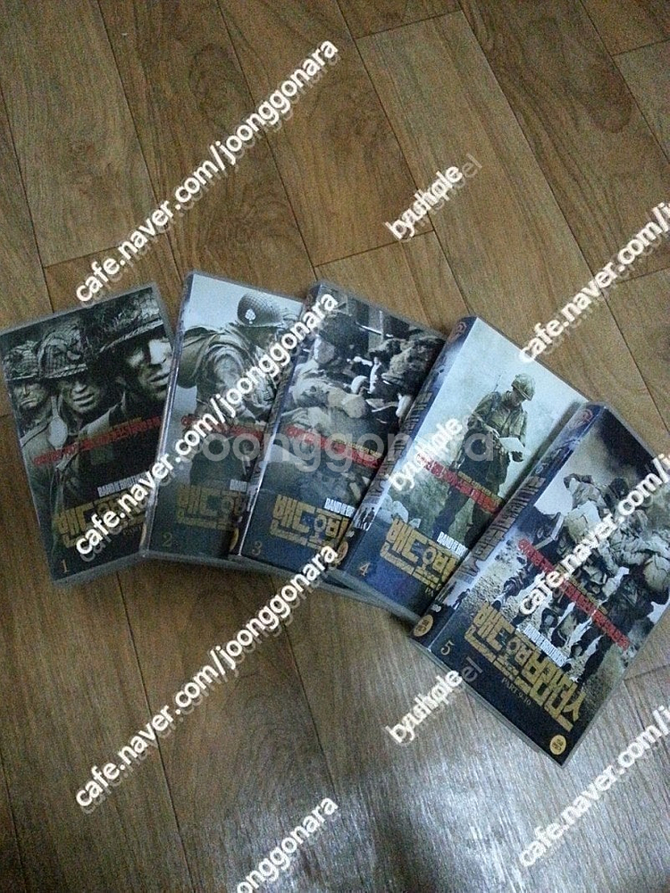 판매) 비디오테입- 밴드오브브라더스1-5완 과 코마1-...--1