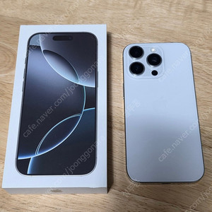 (개인) 아이폰16 pro 화이트티타늄 256gb