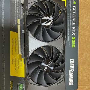 조텍 RTX 3060 12GB 판매합니다