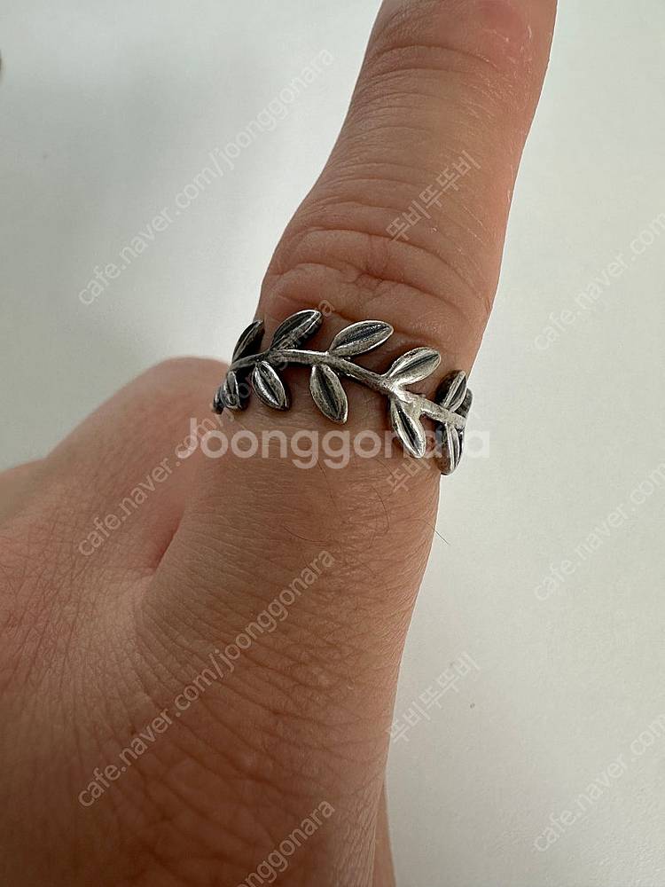 판도라 단종 반지 월계수 구탄생석 54--1