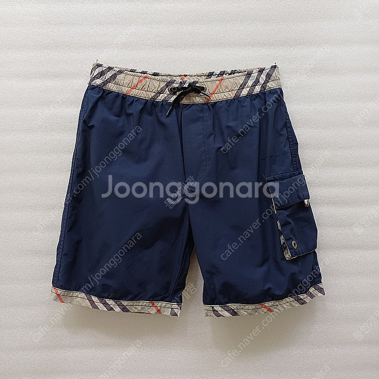 택포 버버리 코리아정품 남아 아동 8y 반바지 일상 수...--0