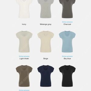 R2W Tencel round T (미착용)