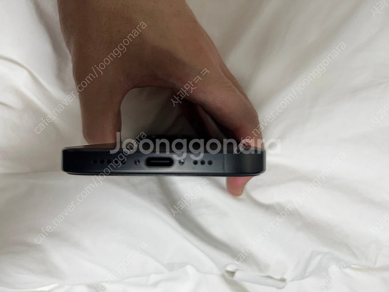 아이폰15프로 128GB 블랙티타늄 85만--4