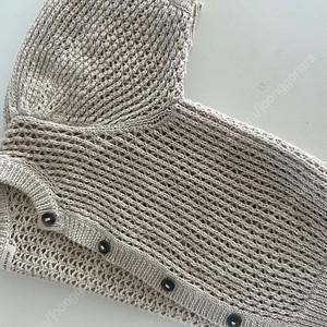 수어플룸 구상 미미가디건 밀크 4y