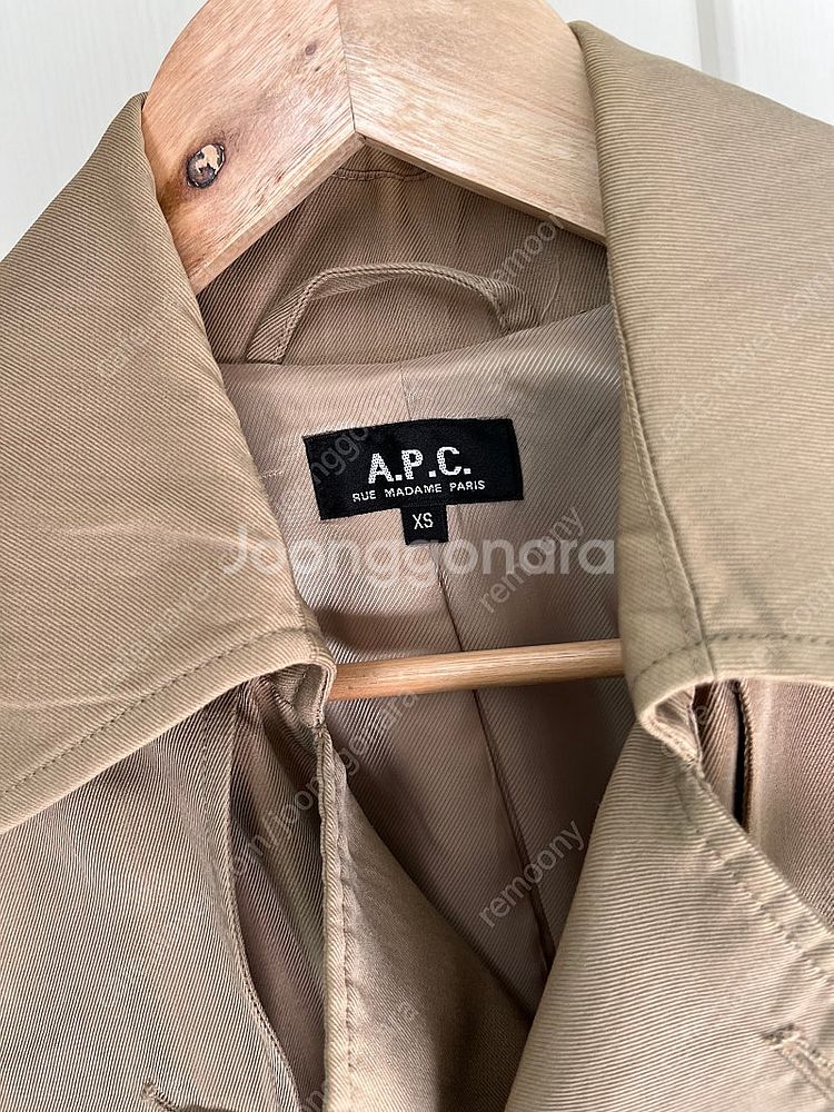 APC 트렌치코트 Xs--2
