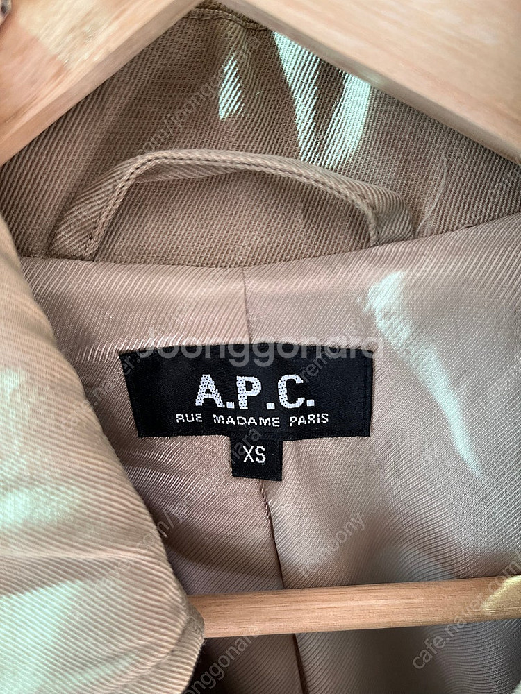 APC 트렌치코트 Xs--3