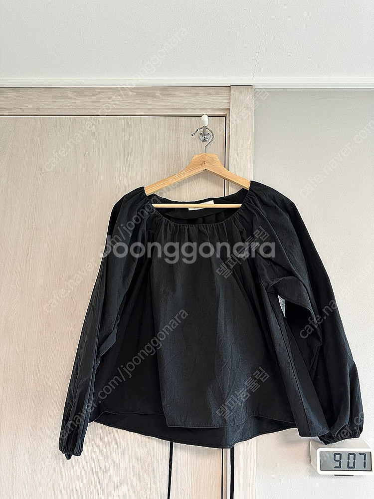망고매니플리즈 ena shirring blouse--0