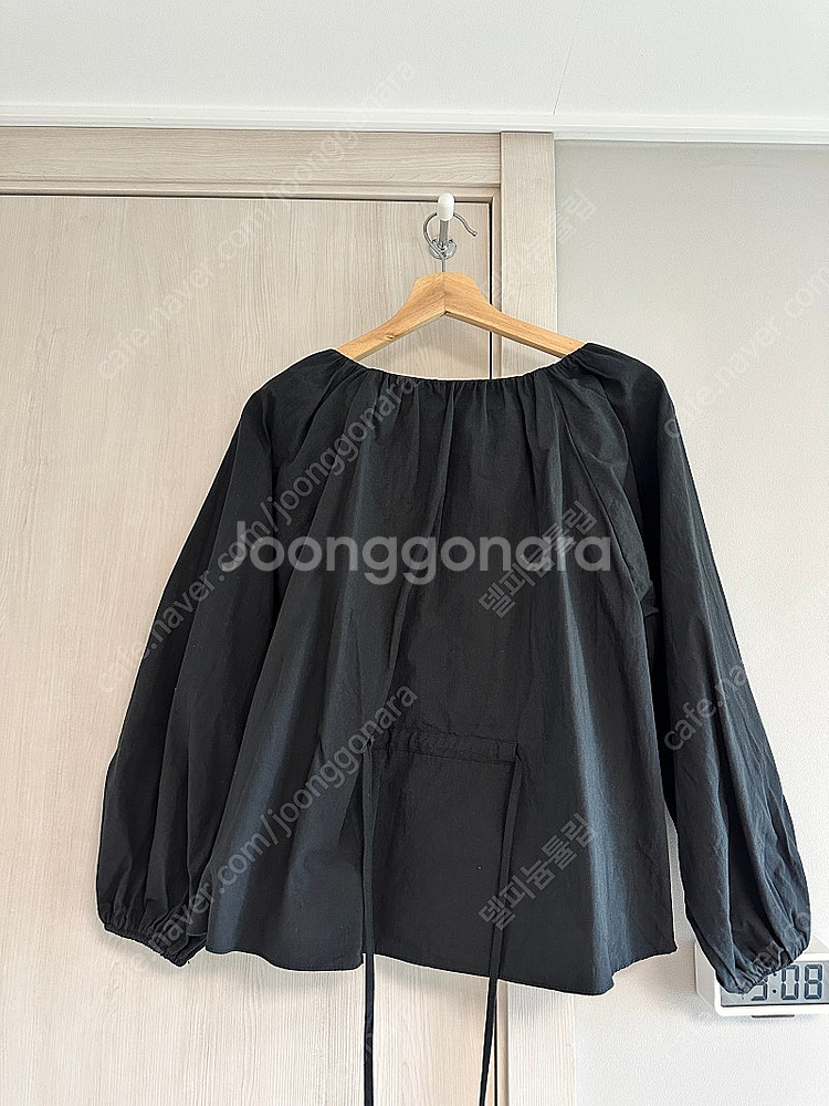 망고매니플리즈 ena shirring blouse--1