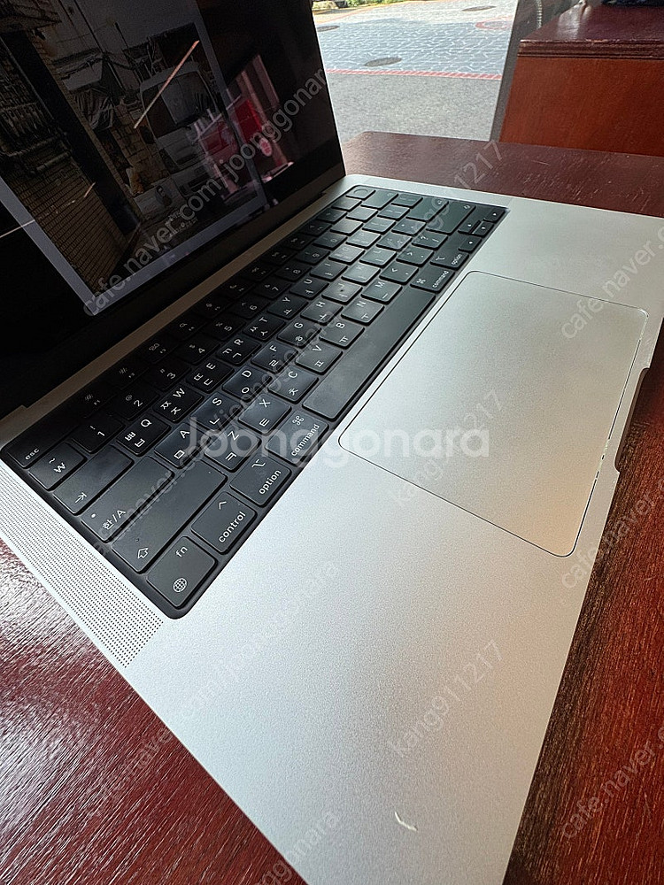 맥북프로 m1pro 14인치 16g 512g 실버 판매--6