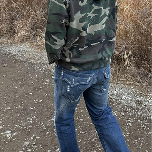 (33) 남성용 트루릴리전 803 BIG RIG 진 데님 팬츠 청바지