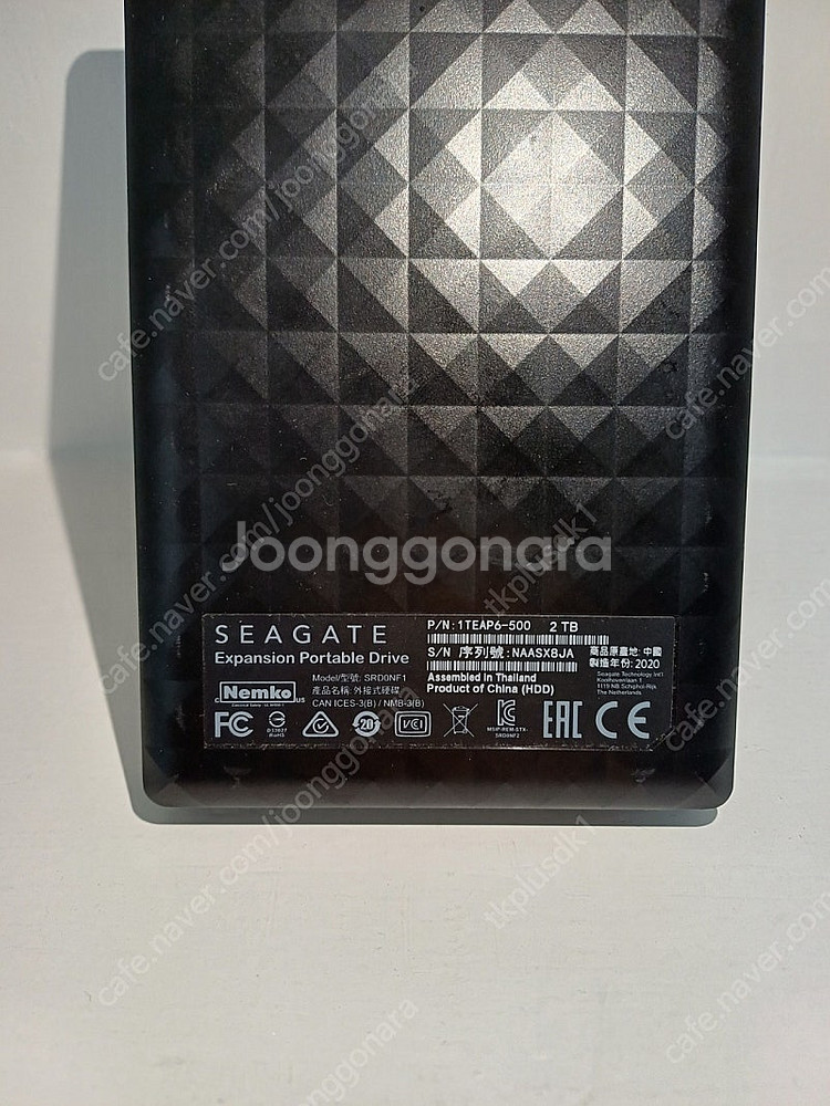 씨게이트 휴대용 하드디스크 2TB USB SEAGTE--1