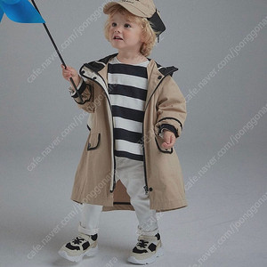 로아앤제인 21년 데이브 봄가을 야상 점퍼 코트 자켓 110 5-6세