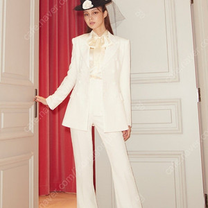 아보아보 SILK DOUBLE TAILORED 셋업 자켓 슬랙스