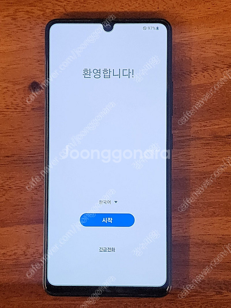 자급제 갤럭시 A42 128g 블랙--0
