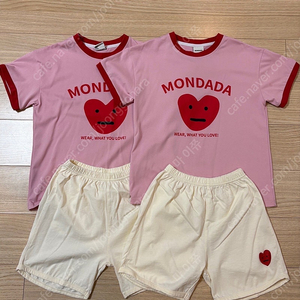 쌍둥이 딸둥이 몽다다 셋업 3xl